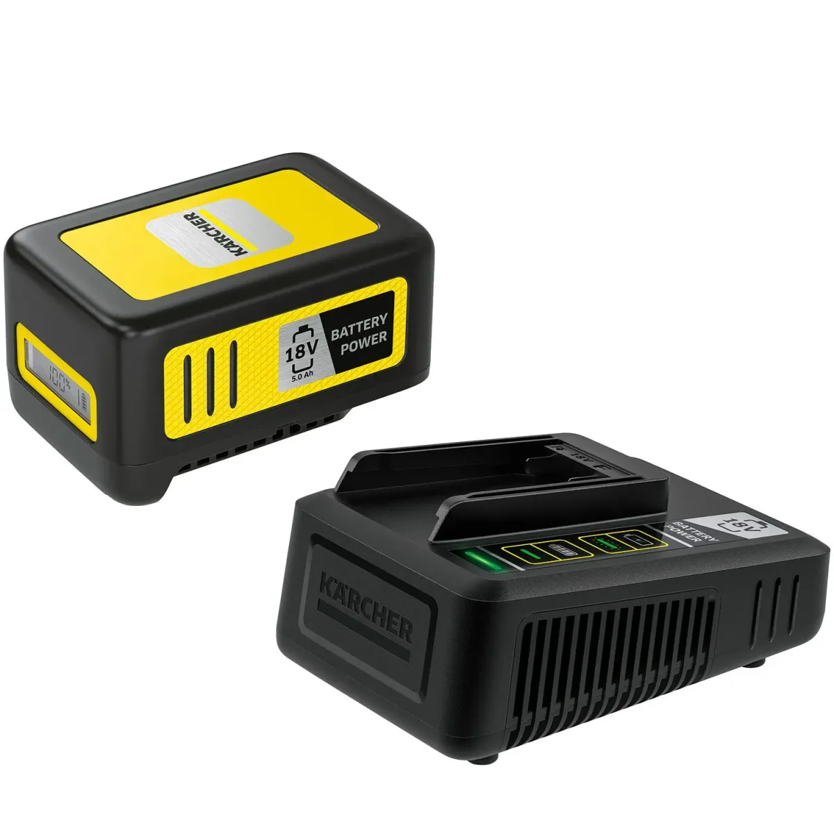 Karcher Μπαταρία και Ταχυφορτιστής Battery Power 18/50 EU