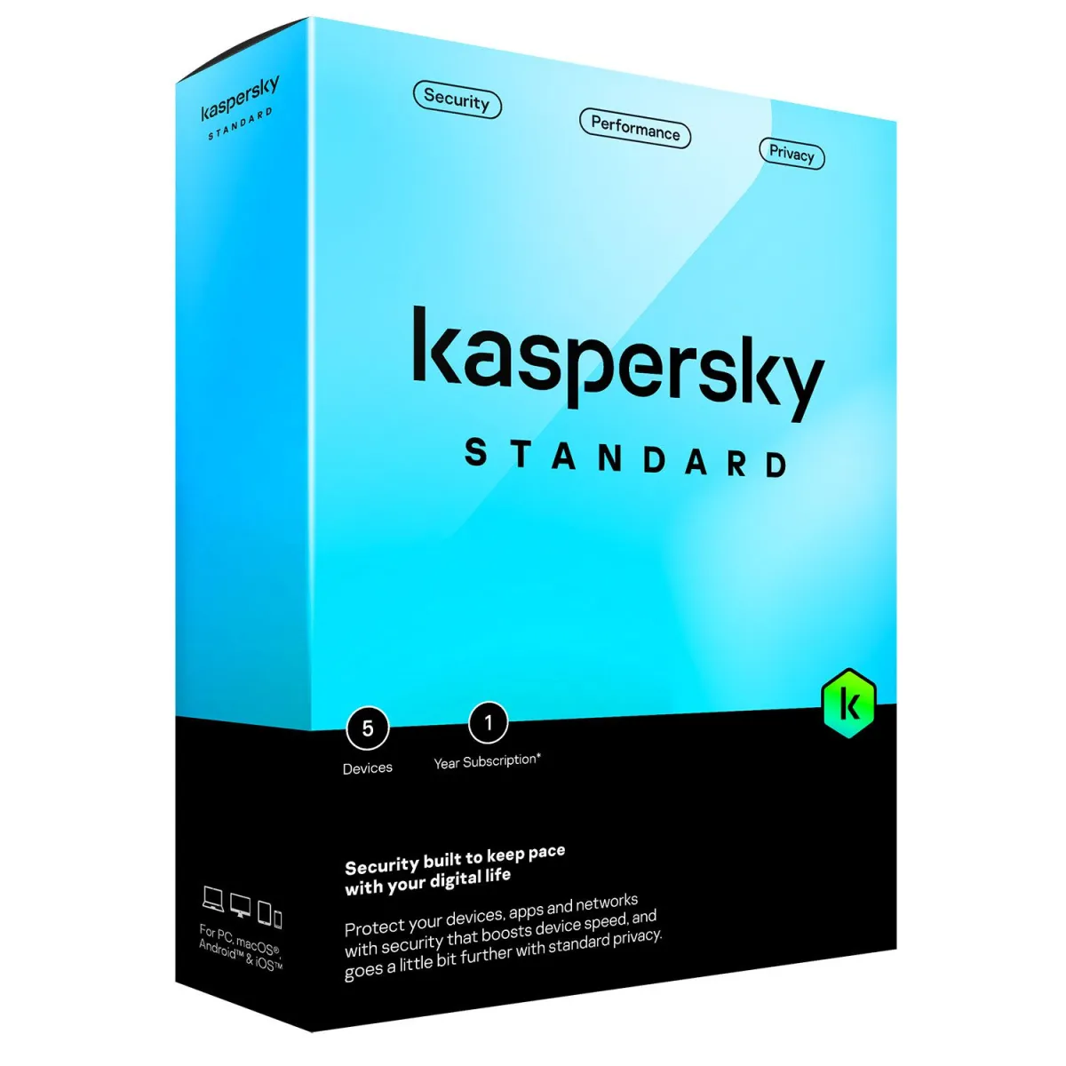 Kaspersky Standard Edition 3 άδειες, 1 έτος