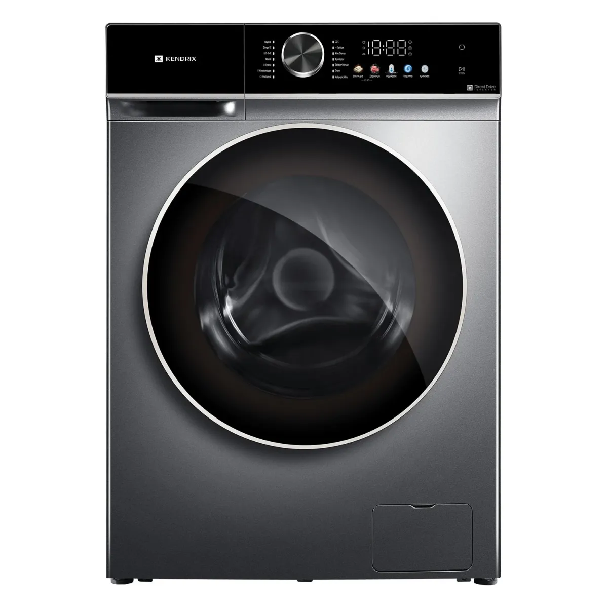 Kendrix K-WDAE106GR Πλυντήριο-Στεγνωτήριο 10kg/6kg