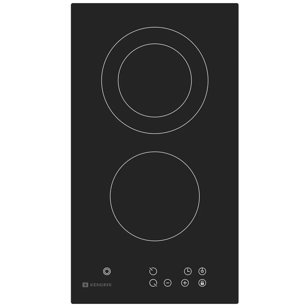 Kendrix MOA0 3020BMESS Εστίες Κεραμικές Ντόμινο