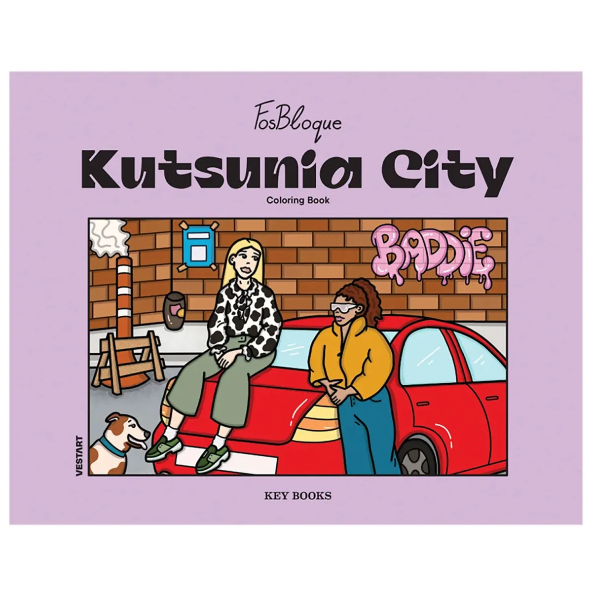 KEY BOOKS Βιβλίο Ζωγραφικής Kutsunia City, από τη Fosbloque