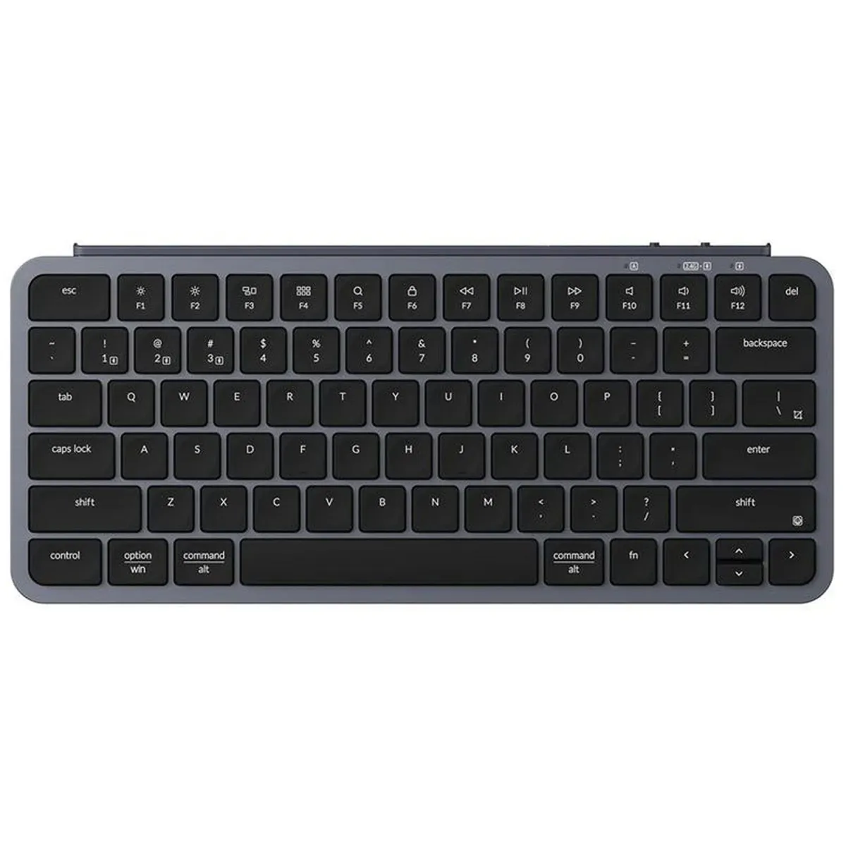 Keychron Πληκτρολόγιο B1 Pro Ultraslim Mini BT Wireless Gray
