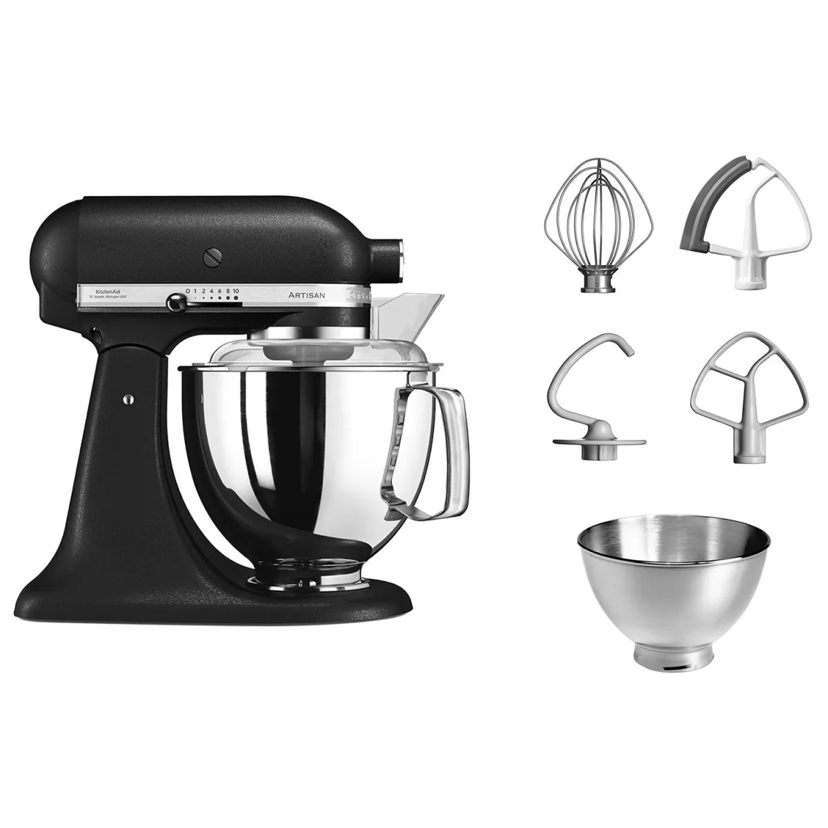 KitchenAid Κουζινομηχανή 5KSM175PSEBK Artisan