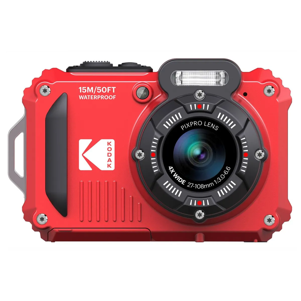 Kodak WPZ2 Κόκκινη Αδιάβροχη Κάμερα