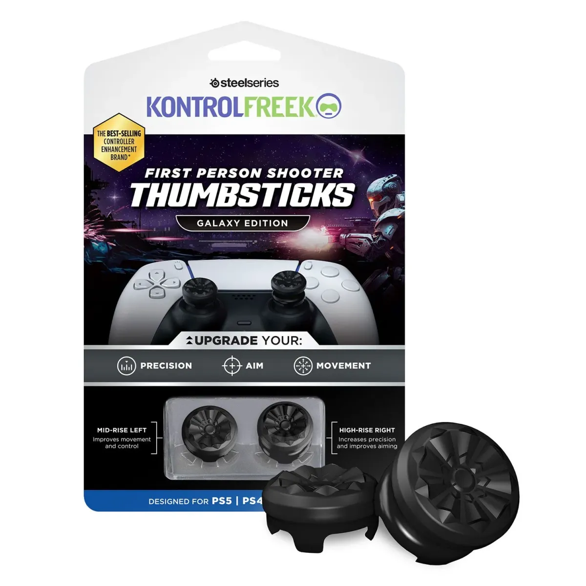 KontrolFreek FPS - Galaxy Black PS4/PS5