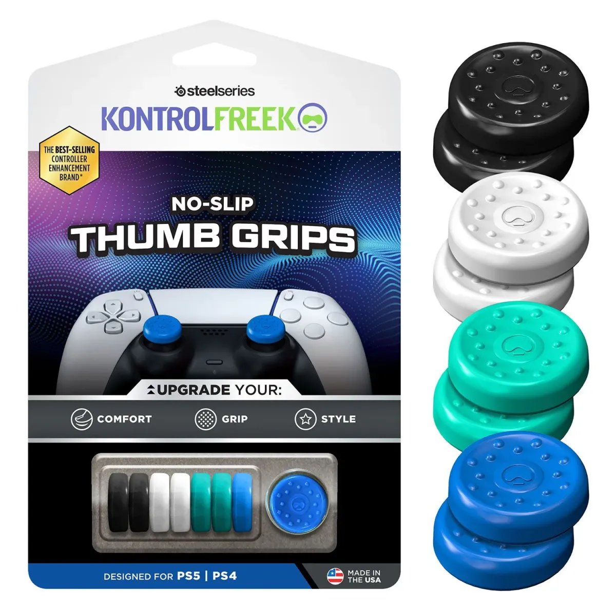 KontrolFreek No-Slip Thumbsgrip 8-pack PS4/PS5