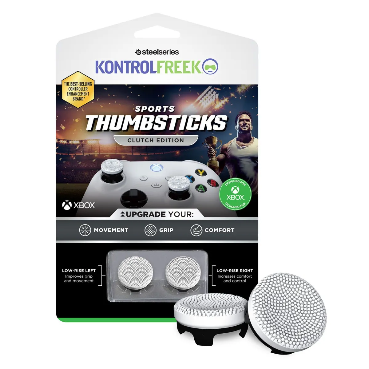 KontrolFreek Sports - Clutch White XboX One/Series
