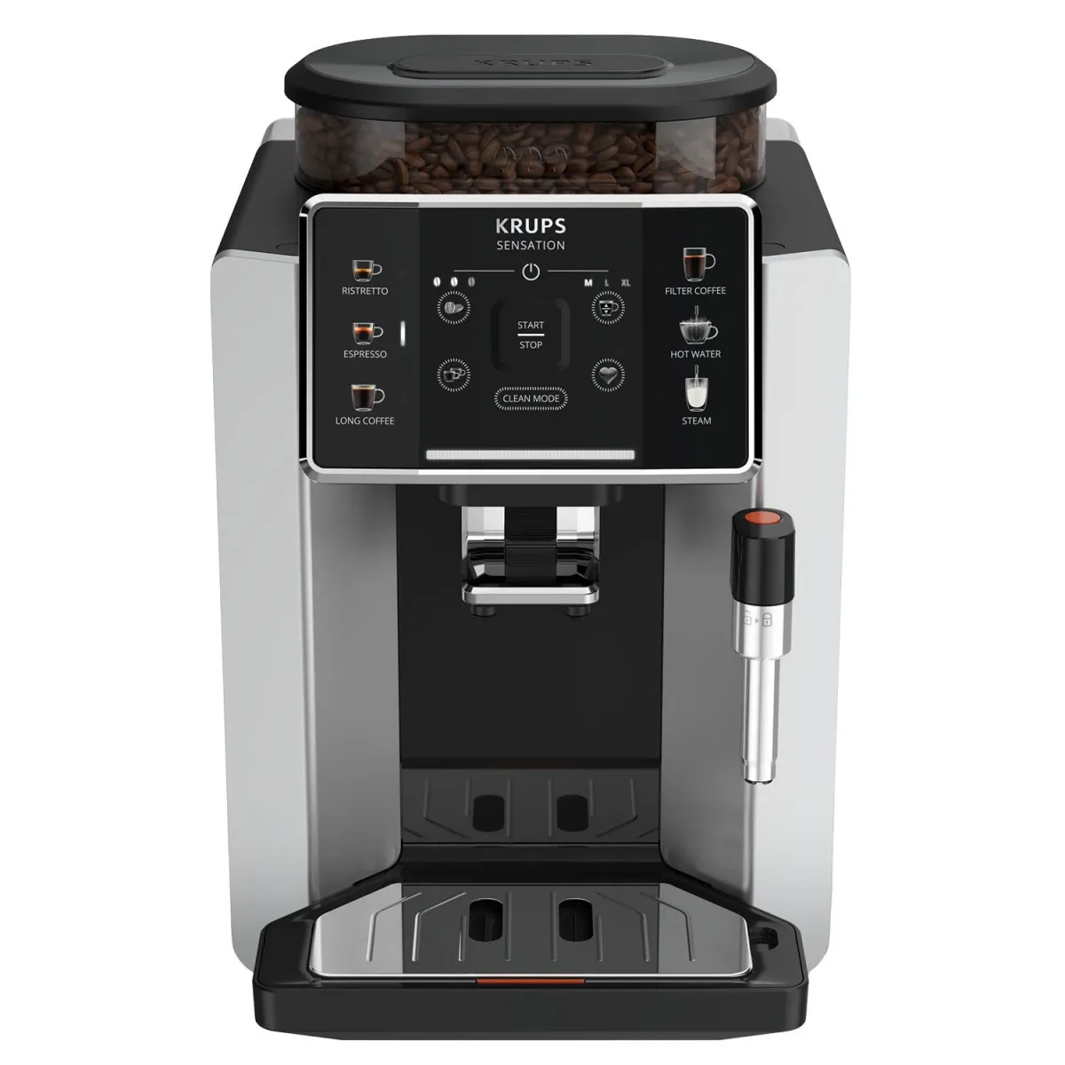 Krups Καφετιέρα Espresso Αυτόματη EA910E Sensation