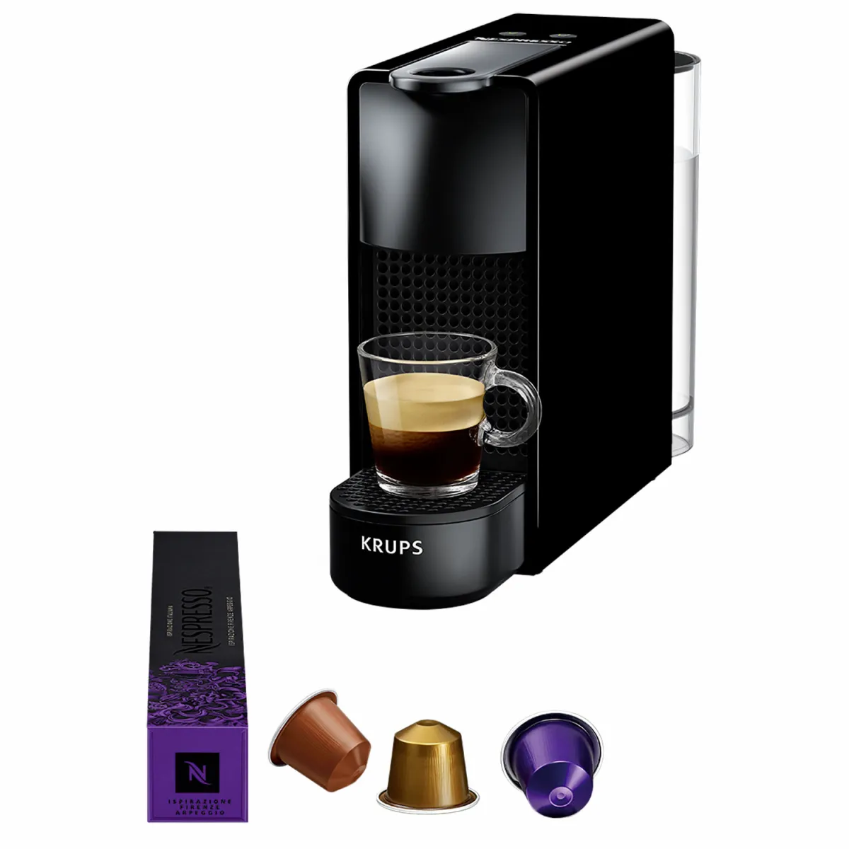 Krups Καφετιέρα Espresso Με κάψουλα XN1108V Nespresso Essenza Mini