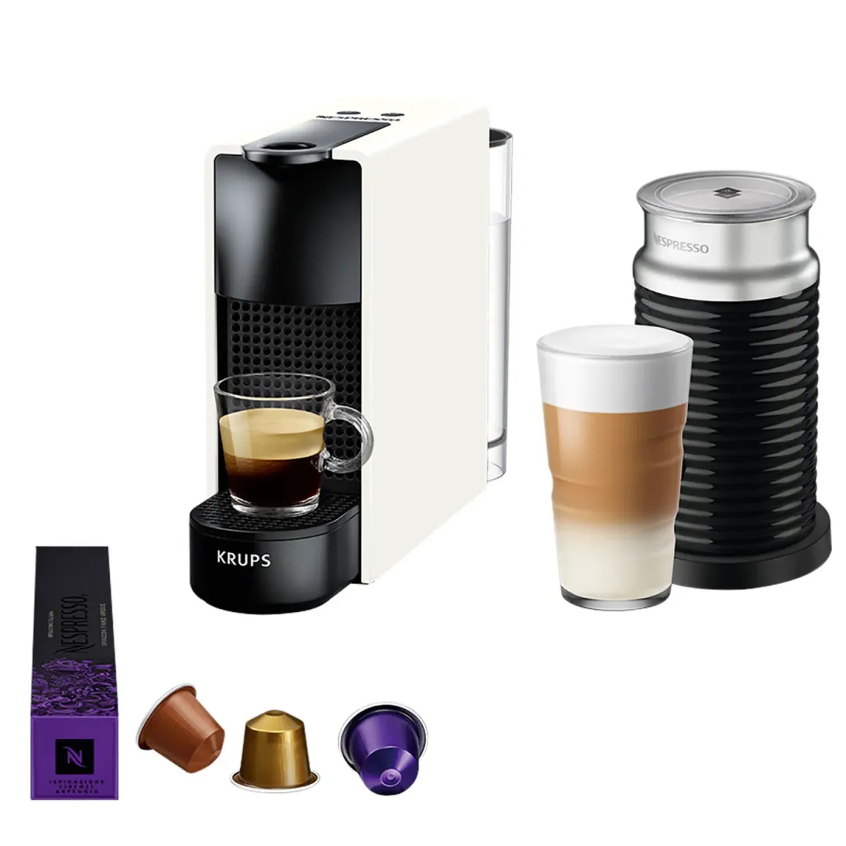 Krups Καφετιέρα Espresso Με κάψουλα XN1111V Nespresso Essenza Mini