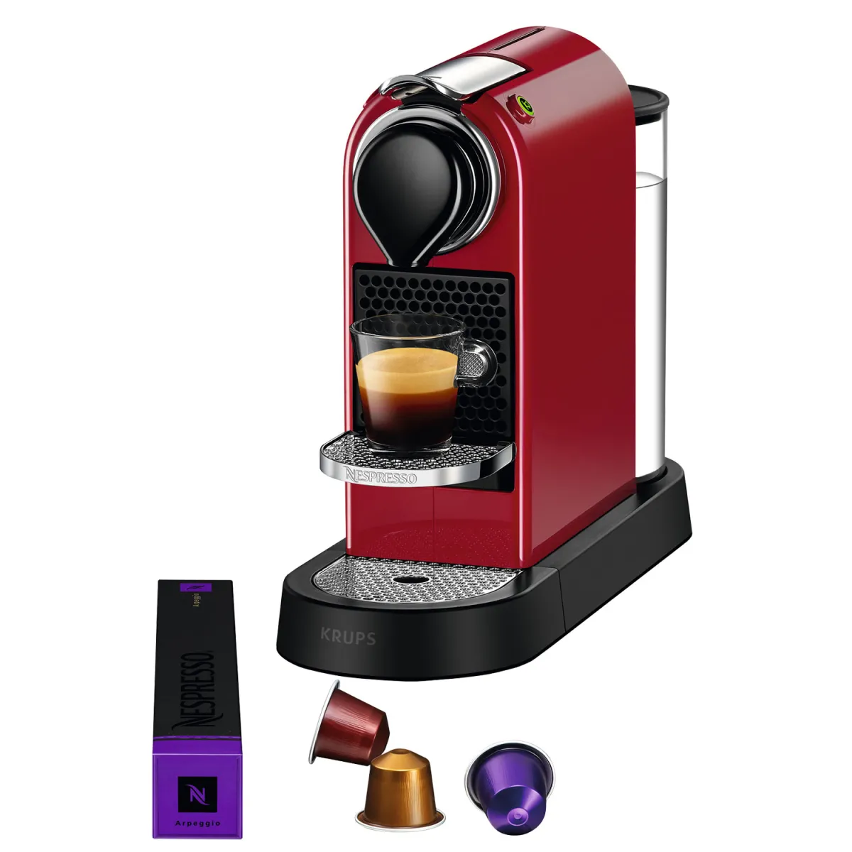 Krups Καφετιέρα Espresso Με κάψουλα XN7415V Nespresso CitiZ
