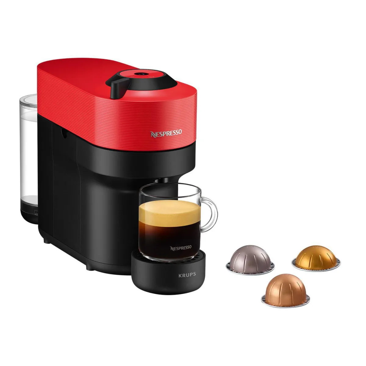 Krups Καφετιέρα Espresso Με κάψουλα XN9205 Nespresso Vertuo Pop