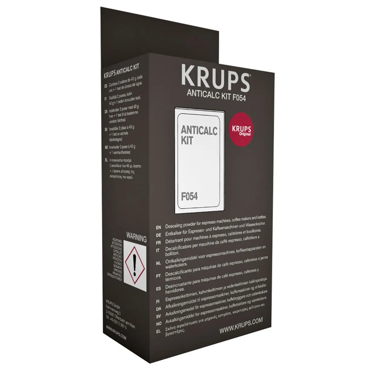 Krups Σετ αφαλάτωσης F054001B