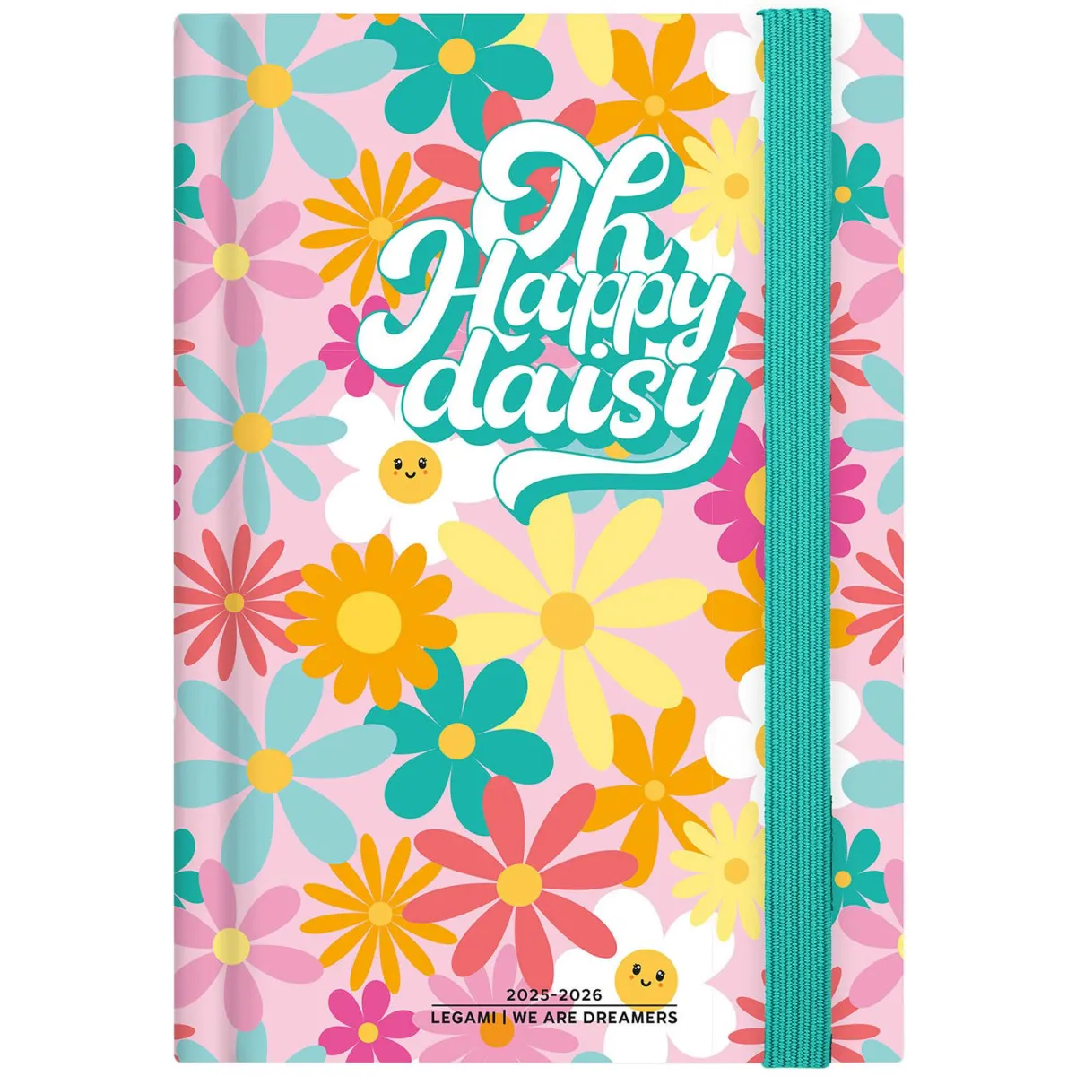 Legami 2025-2026 Ακαδημαϊκό Ημερολόγιο Ημερήσιο Daisy Medium