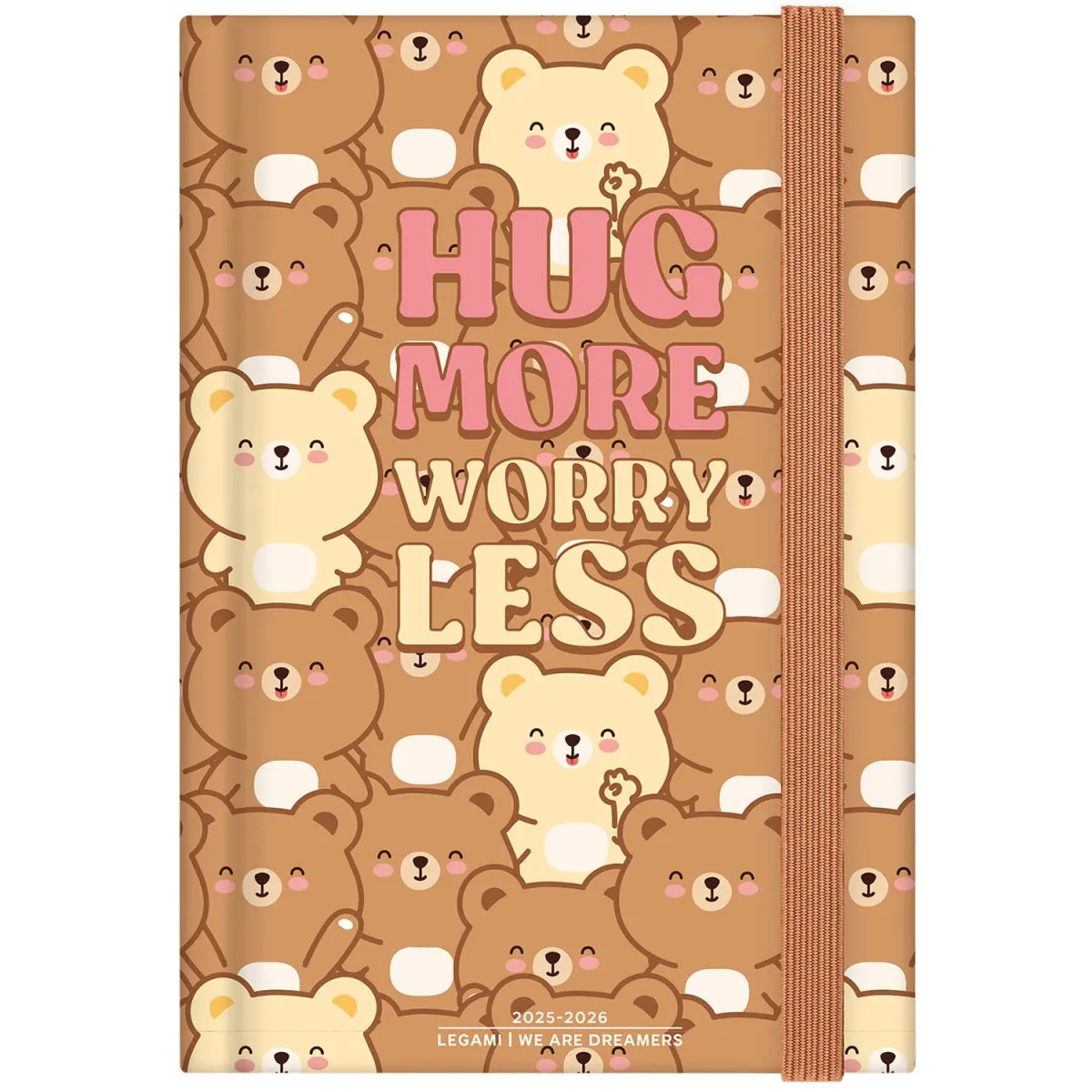 Legami 2025-2026 Ακαδημαϊκό Ημερολόγιο Ημερήσιο Teddy Bear Medium