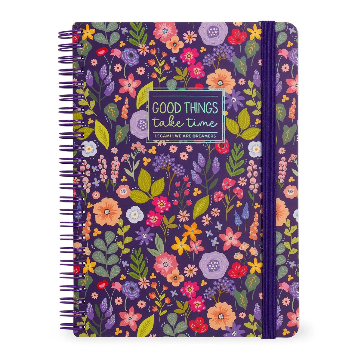 Legami Σημειωματάριο Σπιράλ Flowers Maxi