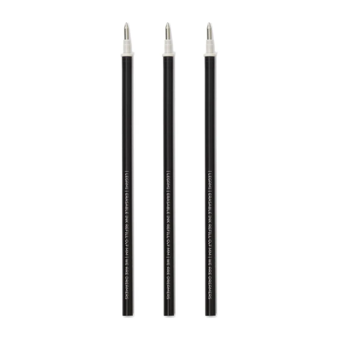 Legami Σετ Ανταλλακτικό Μελάνι Στυλό Gel Erasable Μαύρο 3τεμ.