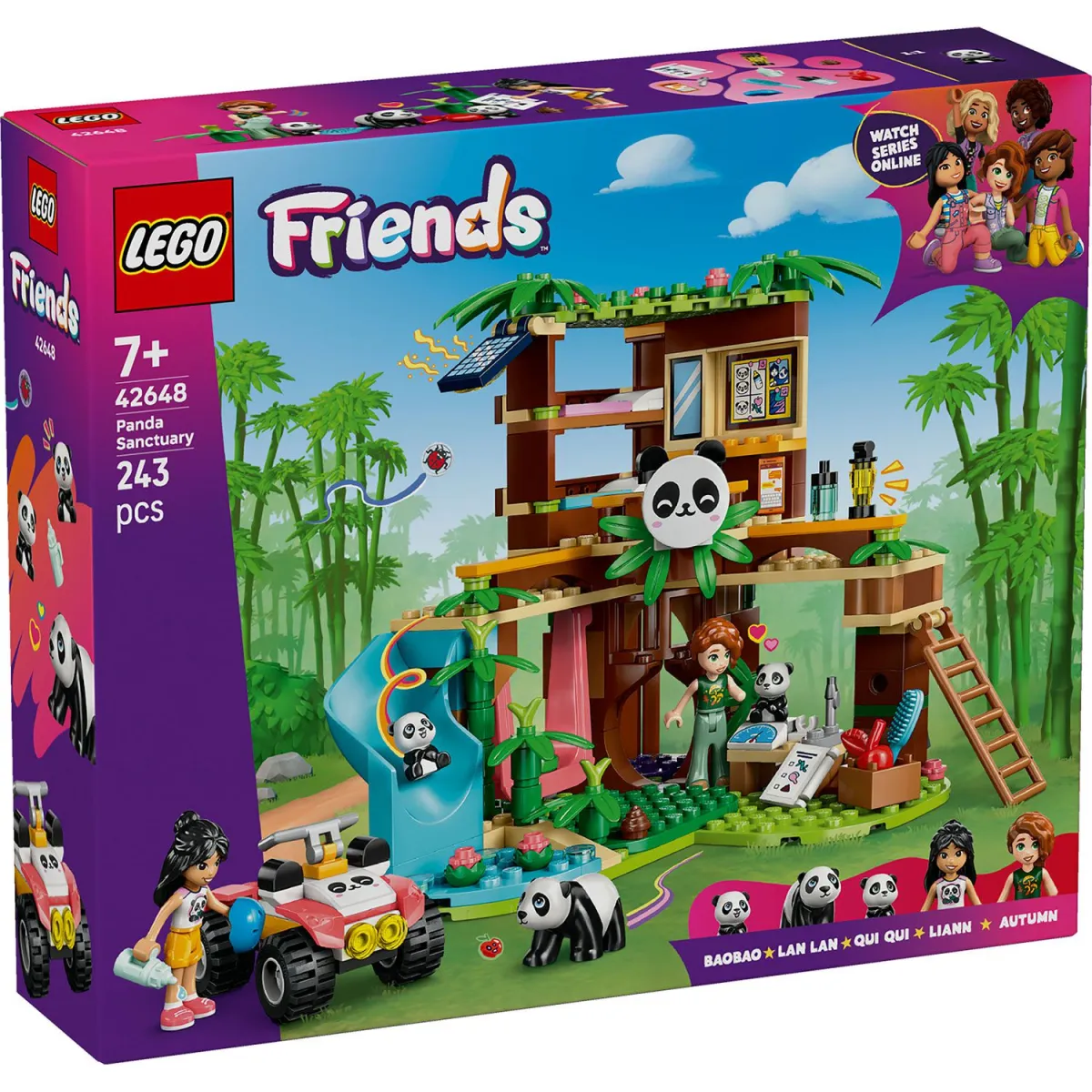 LEGO 42648 Panda Sanctuary Animal Care
