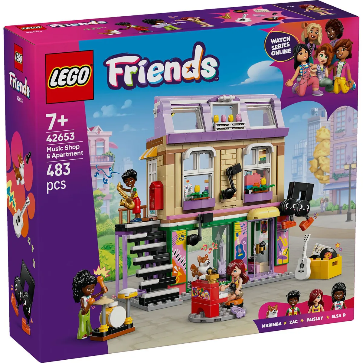 LEGO 42653 Music Store & Apartment