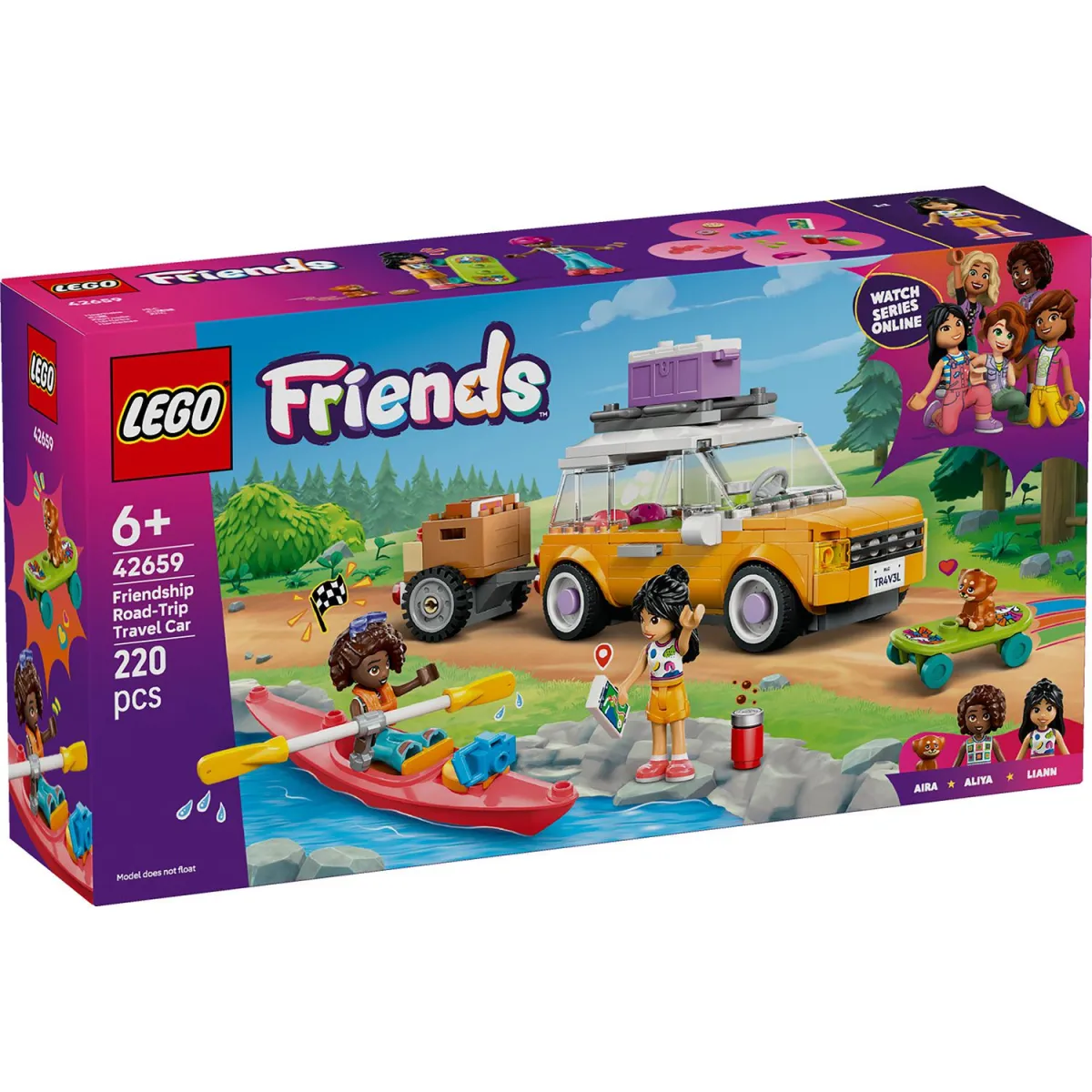 LEGO 42659 Friendship Road-Trip Travel Car