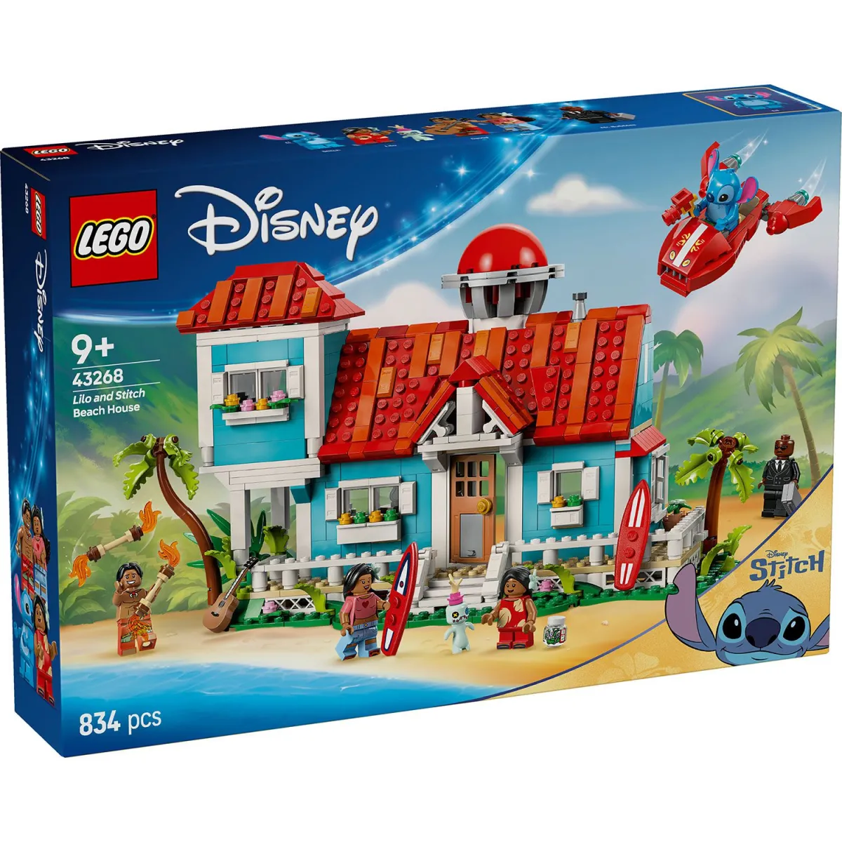 LEGO 43268 Lilo And Stitch Beach House