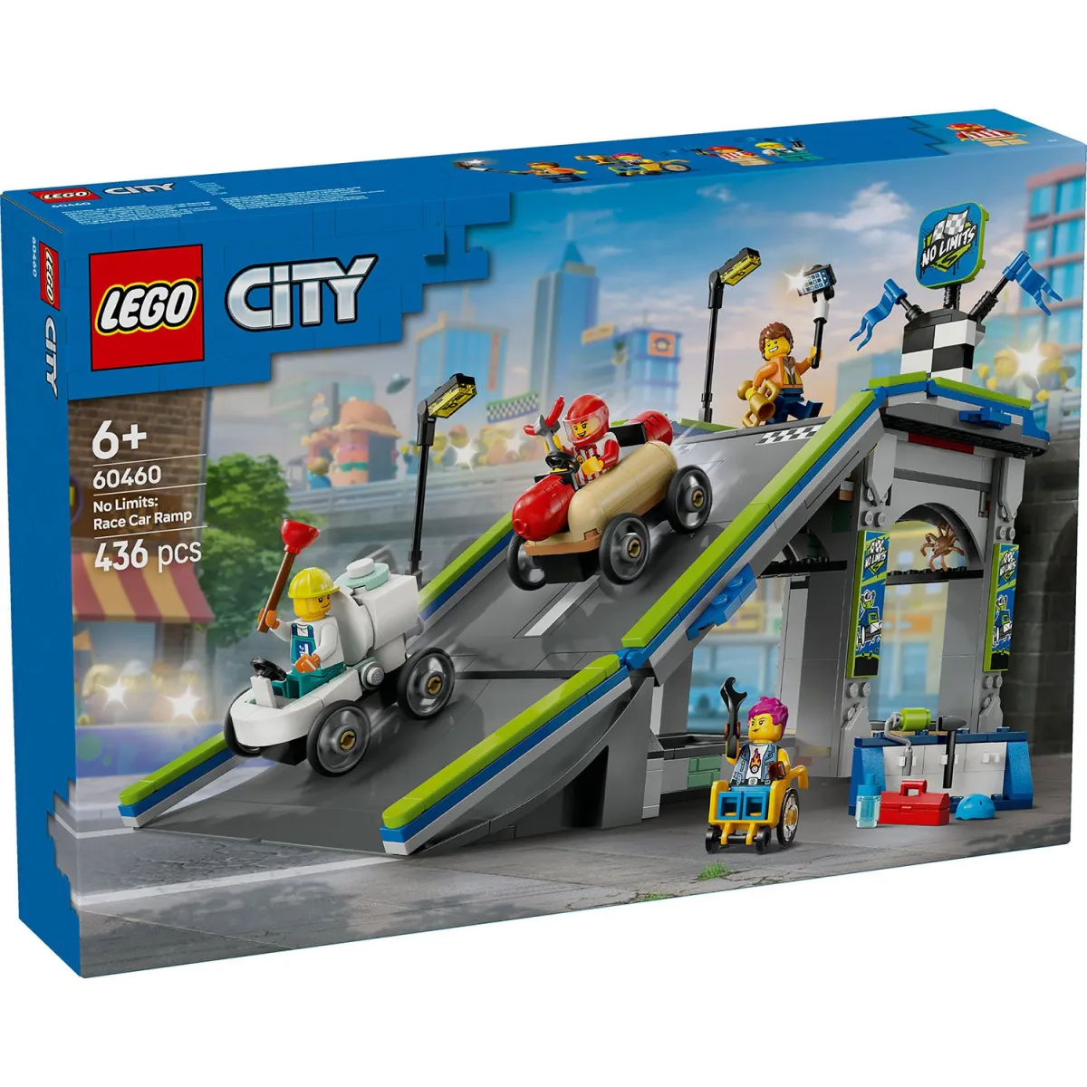 LEGO 60460 No Limits: Race Car Ramp Track