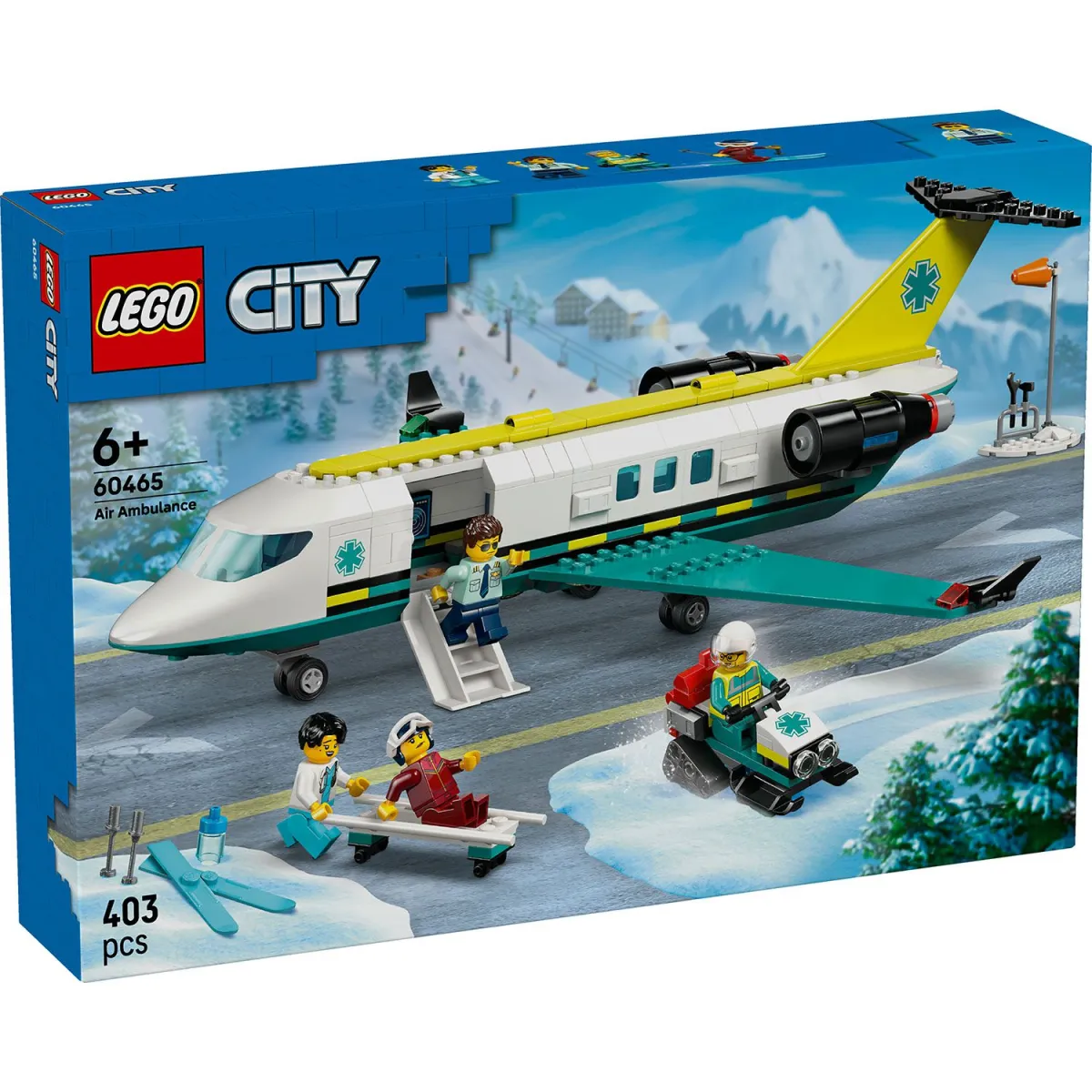LEGO 60465 Emergency Air Ambulance Airplane