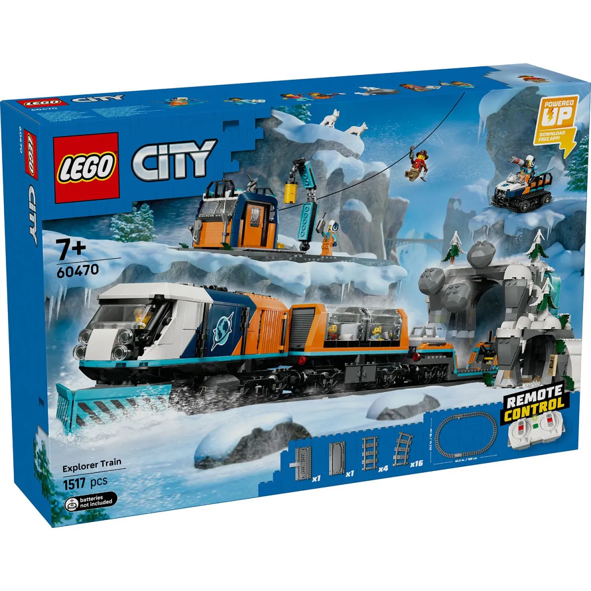 LEGO 60470 Explorers' Arctic Polar Express Train
