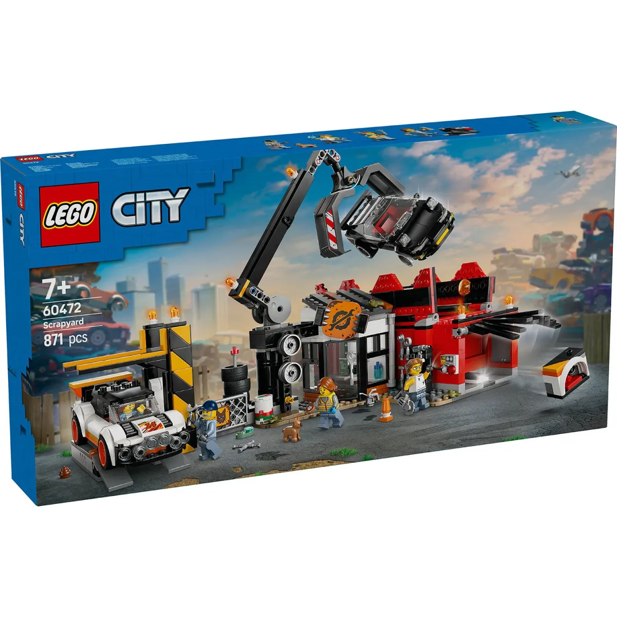 LEGO 60472 Scrapyard With Cars