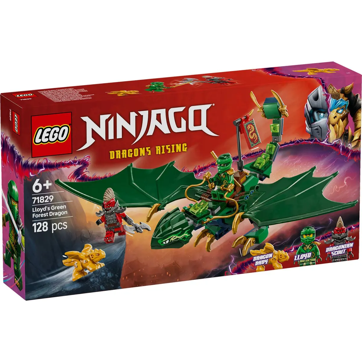LEGO 71829 Lloyd'S Green Forest Dragon