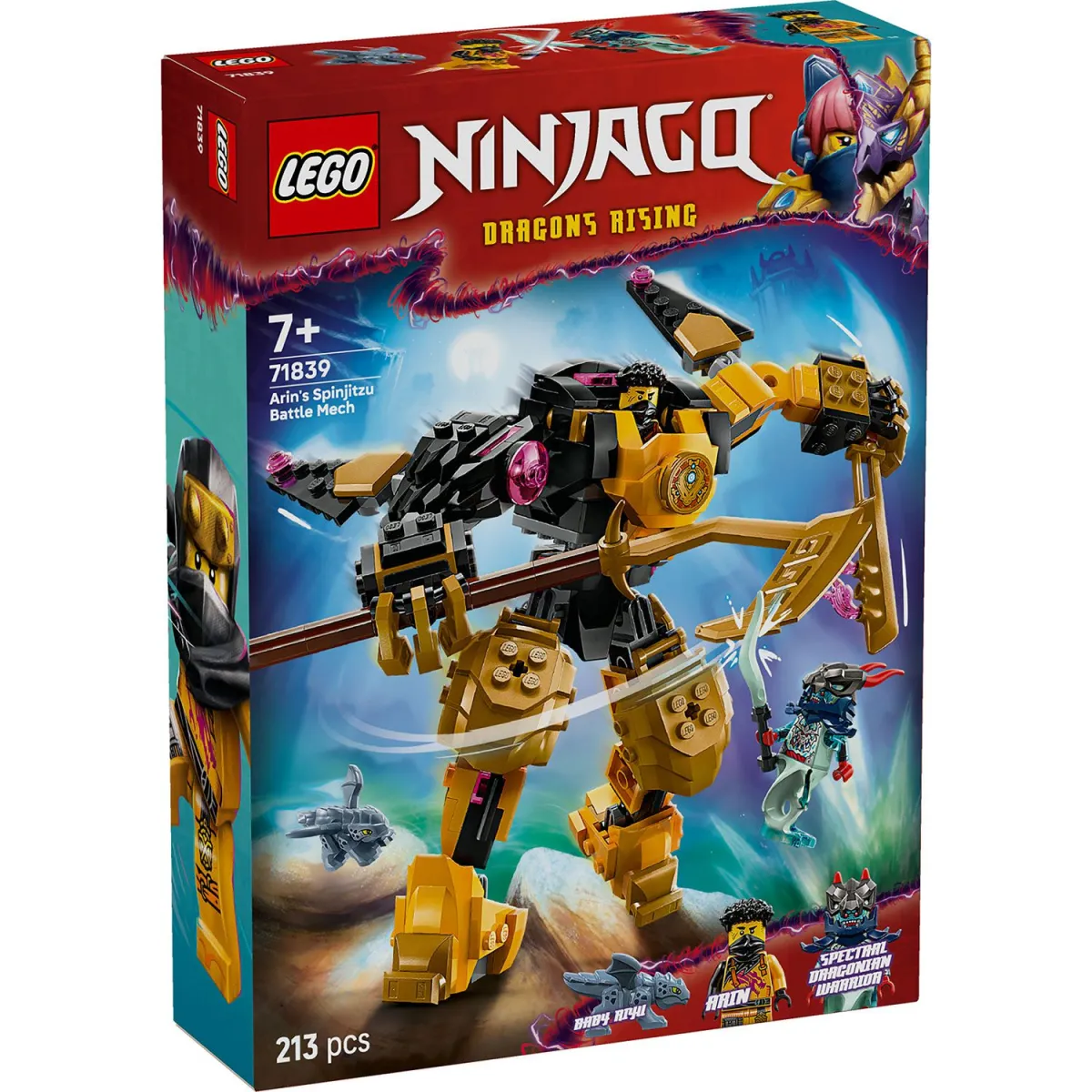 LEGO 71839 Arin'S Spinjitzu Battle Mech