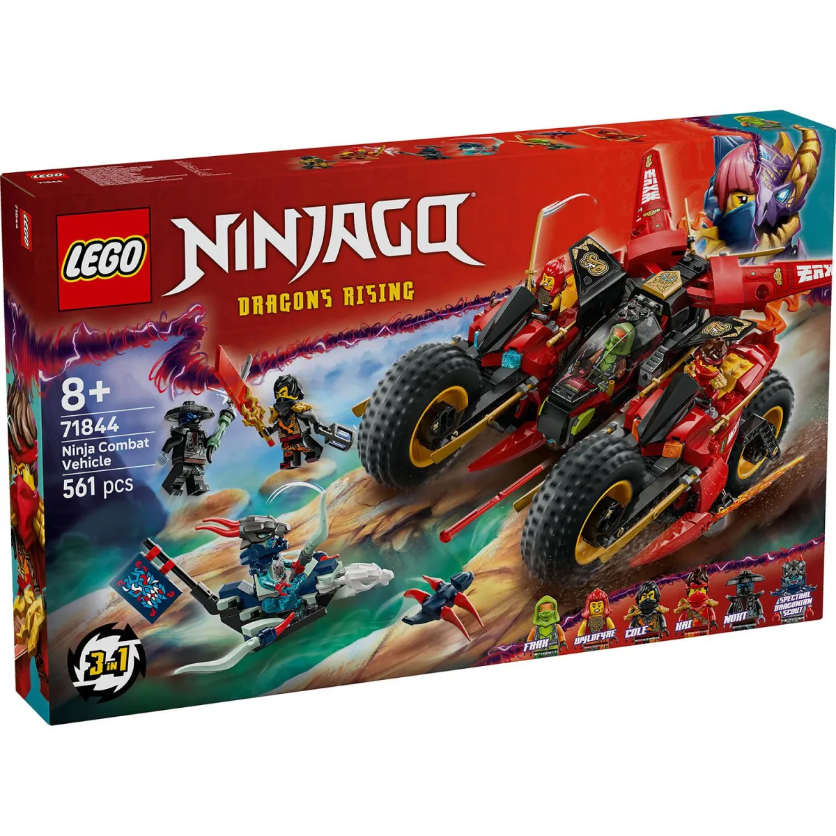 LEGO 71844 Μαχητικό Όχημα Νίντζα