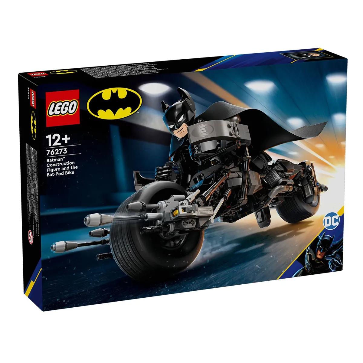 LEGO 76273 Super Heroes Batman Construction Figure & The Bat-Pod Bike