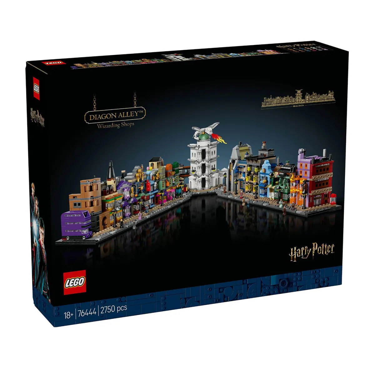 LEGO 76444 Καταστήματα Μαγείας στη Διαγώνιο Αλέα™