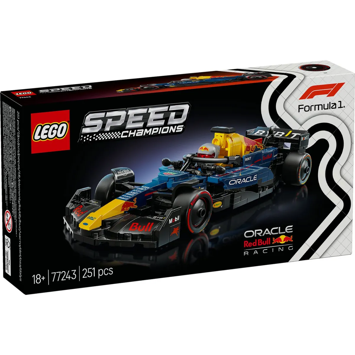 LEGO 77243 Αγωνιστικό Αυτοκίνητο Oracle Red Bull Racing Rb20 F1®