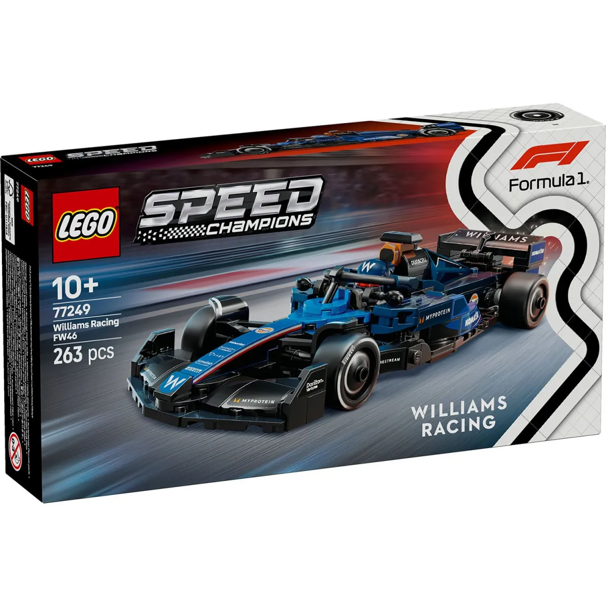LEGO 77249 Αγωνιστικό Αυτοκίνητο Williams Racing Fw46 F1®
