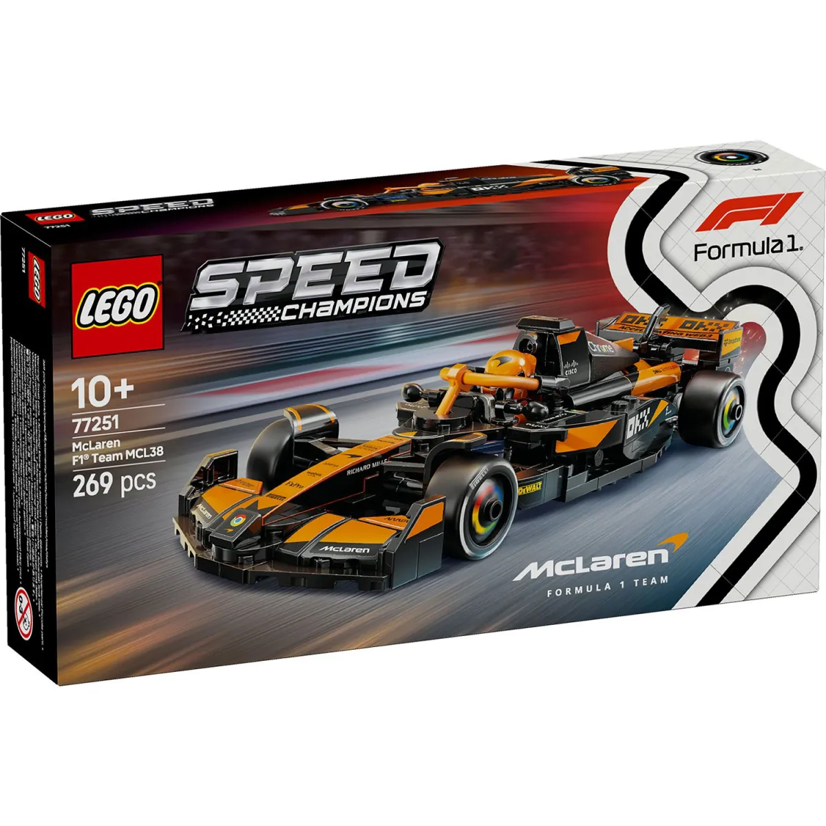 LEGO 77251 Αγωνιστικό Αυτοκίνητο Mclaren F1® Team Mcl38