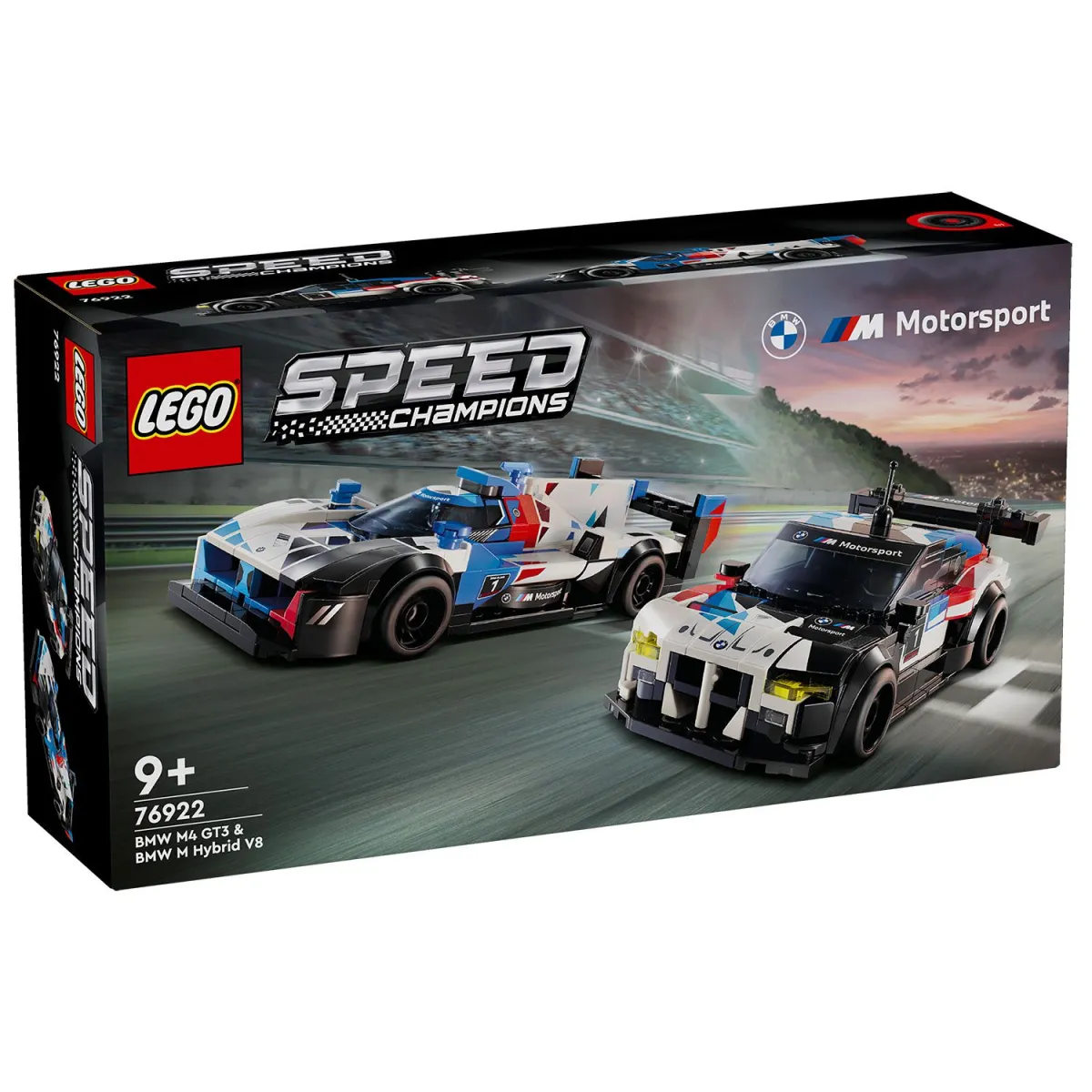 LEGO Bmw M4 Gt3 & Bmw M Hybrid V8 Race Cars 76922