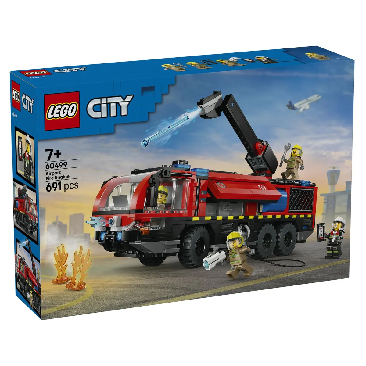 LEGO  City Πυροσβεστικό Φορτηγό Αεροδρομίου 60499