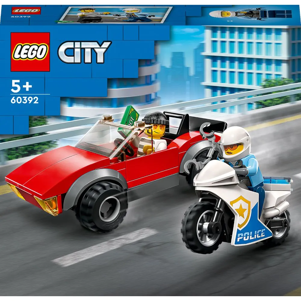 LEGO City Police Bike Car Chase 60392