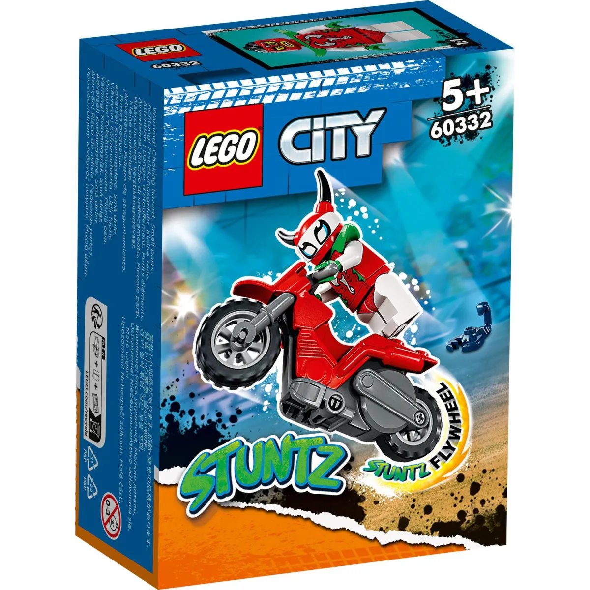 LEGO City Reckless Scorpion Stunt Bike V29 60332