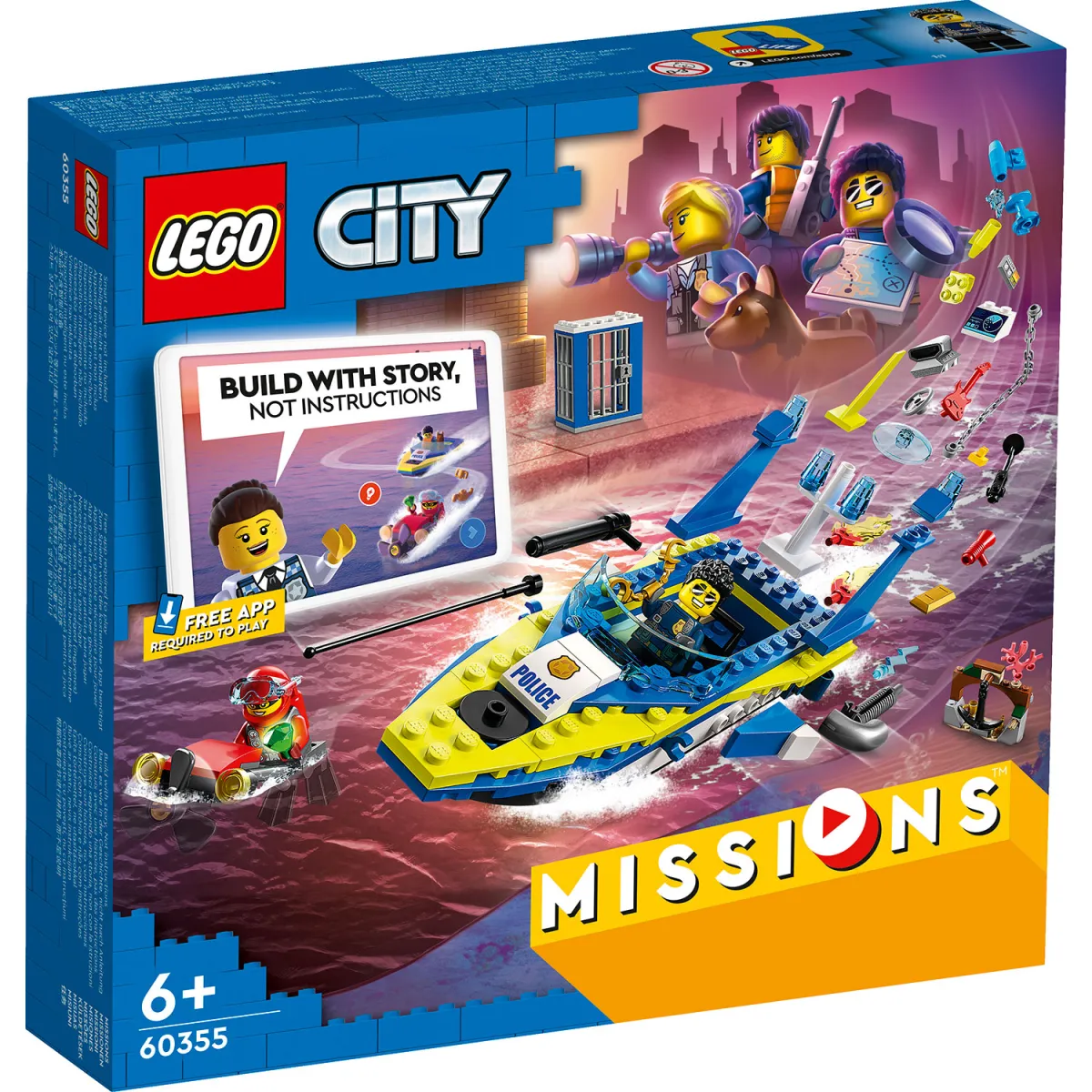 LEGO City Water Police Detective Missi.. V29 60355