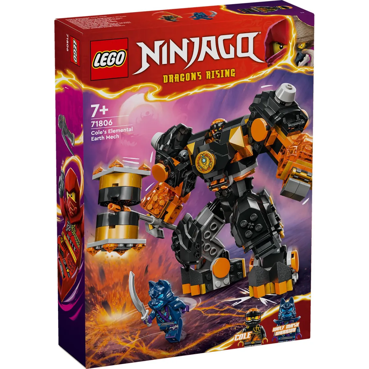 LEGO Cole's Elemental Earth Mech 71806