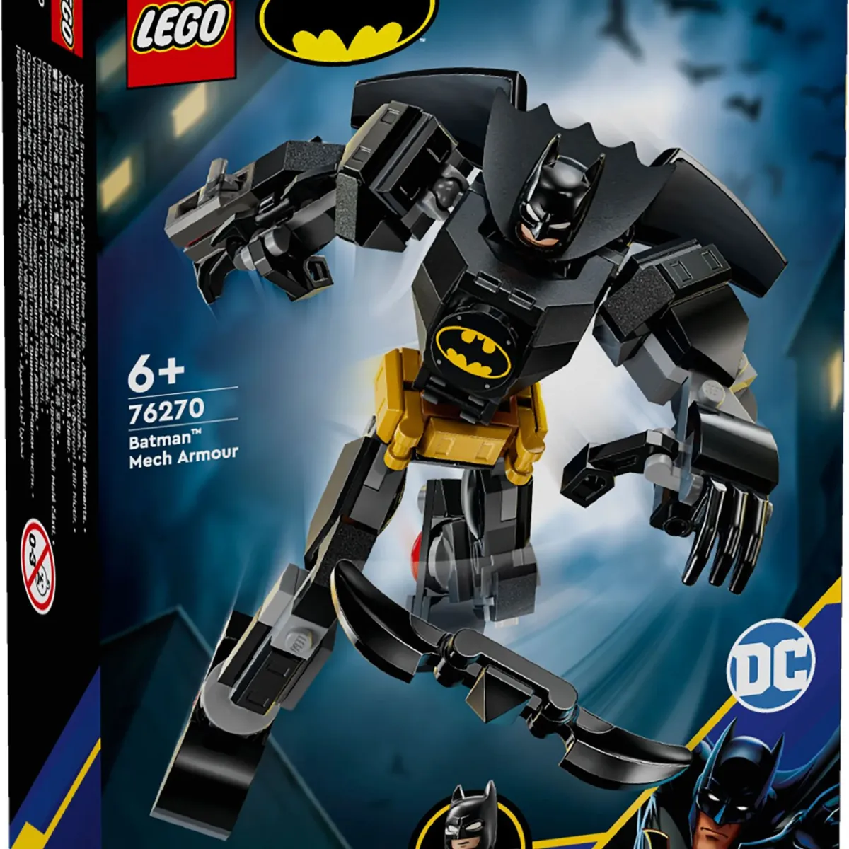 LEGO DC Batman: Ρομποτική Θωράκιση του Μπάτμαν, Παιχνίδι με Υπερήρωα 76270