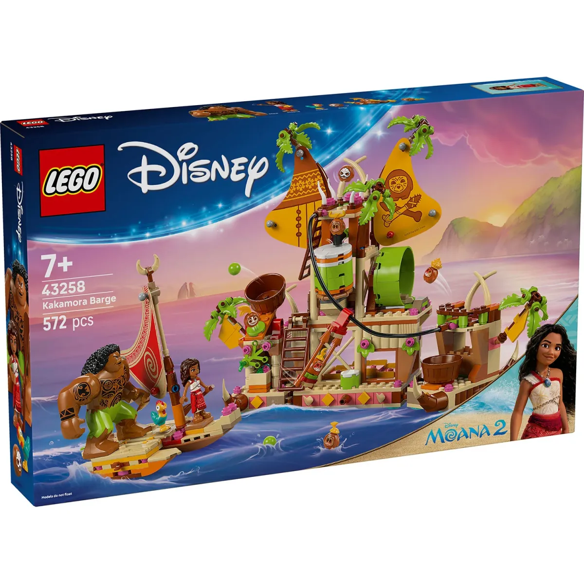 LEGO Disney Βαϊάνα 2 Η Μαούνα των Κακαμόρα 43258