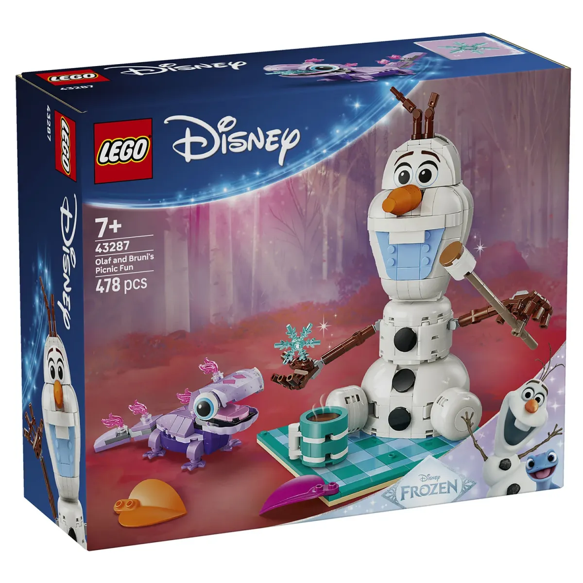 LEGO Disney Frozen Διασκέδαση του Όλαφ και του Μπρούνι στο Πικνίκ 43287