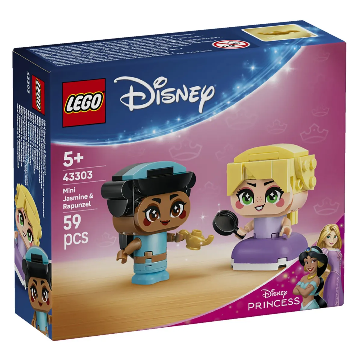 LEGO Disney Princess Μίνι Γιασμίν & Ραπουνζέλ 43303