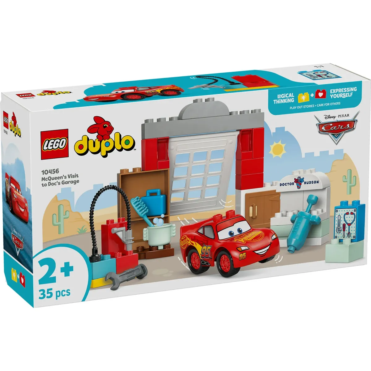 LEGO DUPLO® Επίσκεψη του Μακούιν στο Γκαράζ του Δόκτορα 10456
