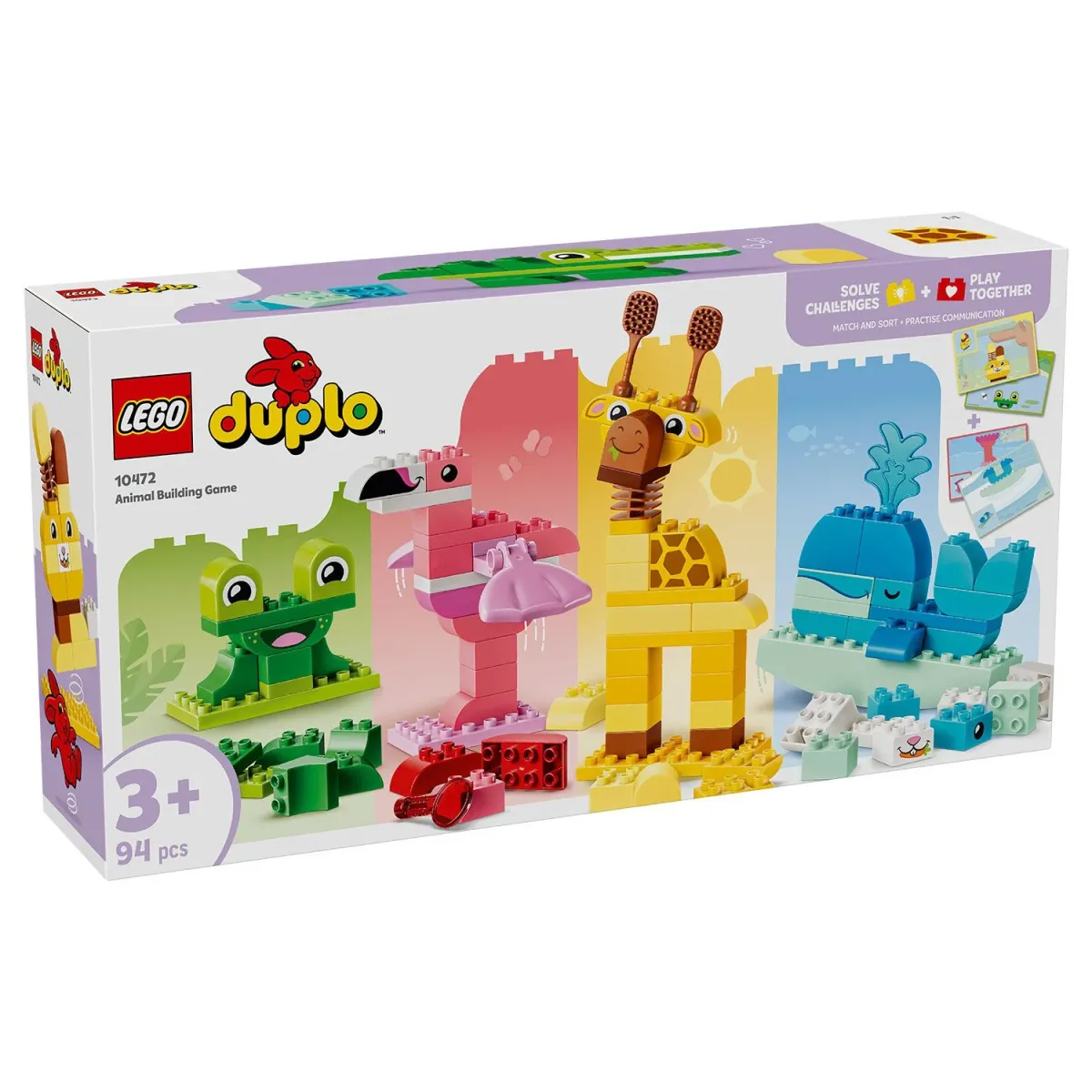 LEGO  DUPLO® Παιχνίδι Κατασκευής Ζώων, Παιχνίδι μάθησης 10472
