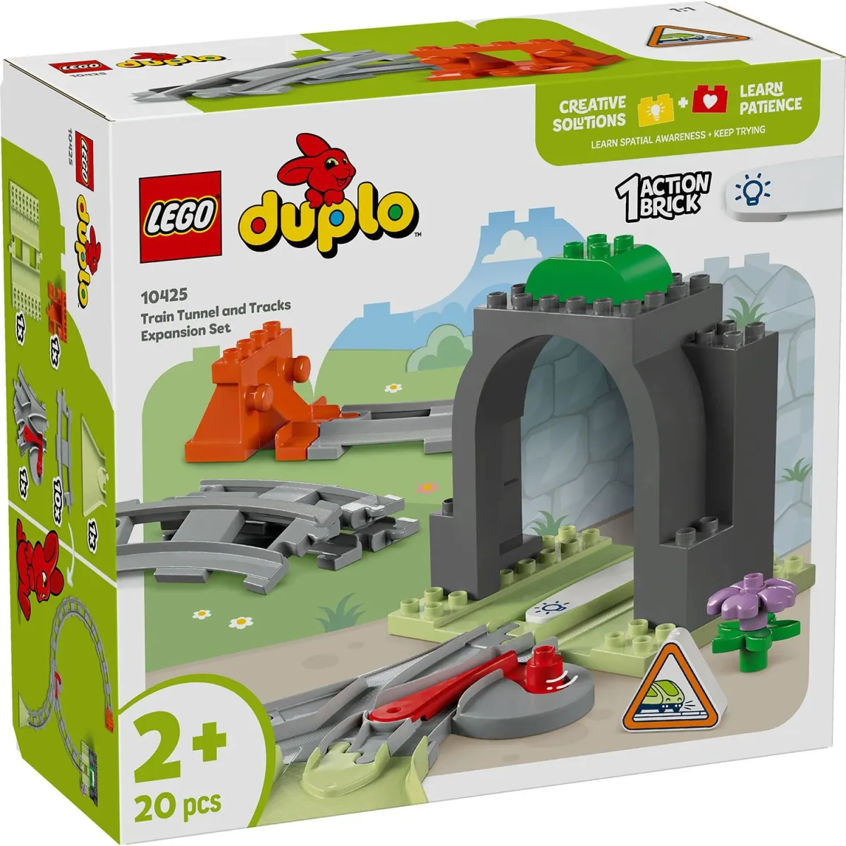 LEGO DUPLO® Σετ Επέκτασης με Σήραγγα & Τροχιές Τρένου 10425